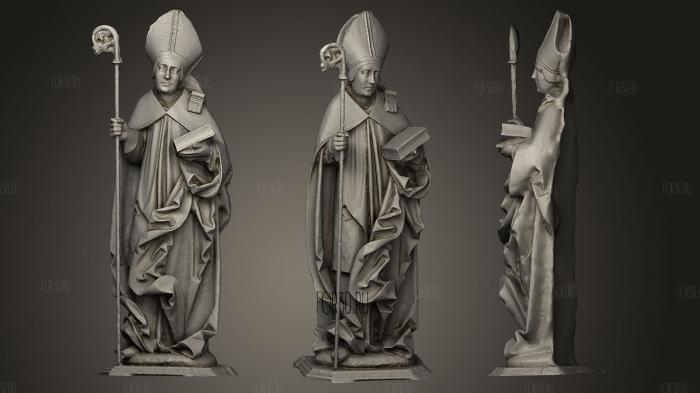 Епископ святой 3d stl модель для ЧПУ